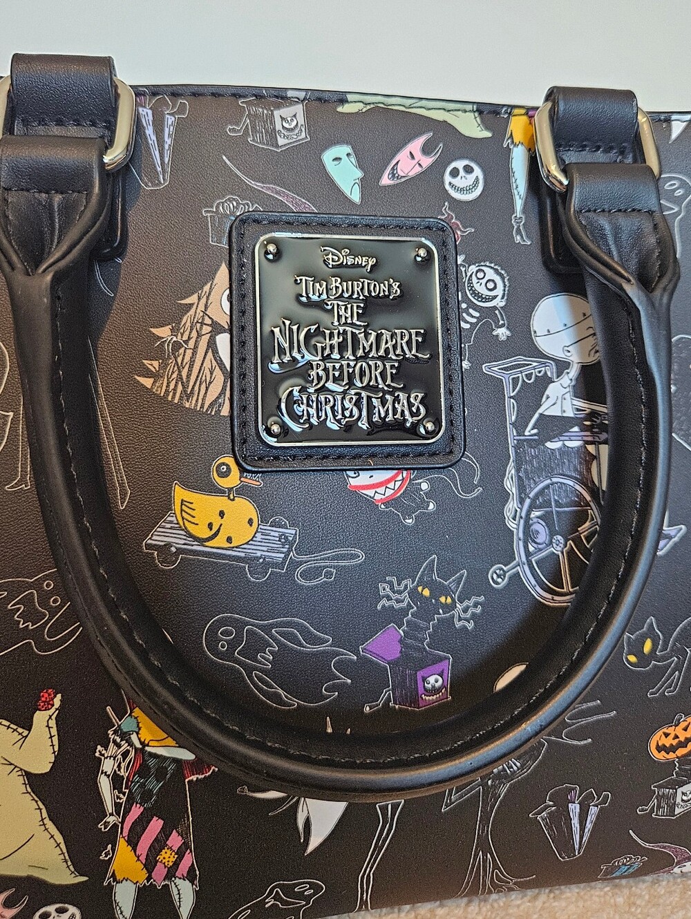 Loungefly - Nightmare Before Christmas Bag W/ Crossbody Strap - Picture 6 of 13